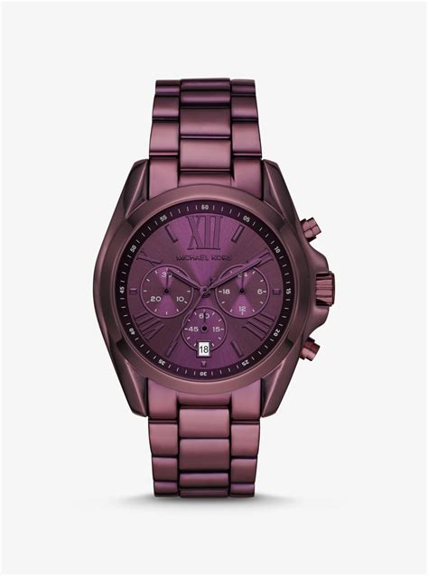 purple watch michael kors|michael kors watch 251501.